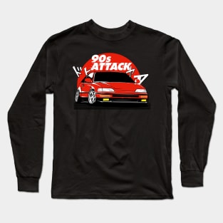 Honda CRX 90s Attack JDM Long Sleeve T-Shirt